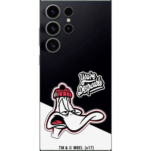 Looney Tunes Retro Daffy Duck Galaxy S25 Ultra Skin